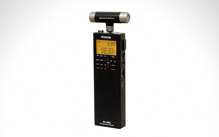 Civilian Radio (AM/FM/SW): Tecsun PL-360